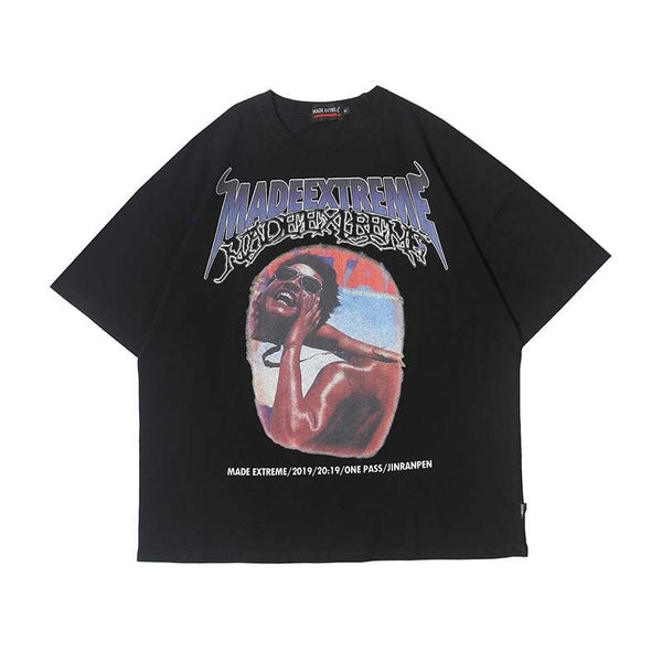 Camiseta Holgada Estampada para Hombre - Image 11