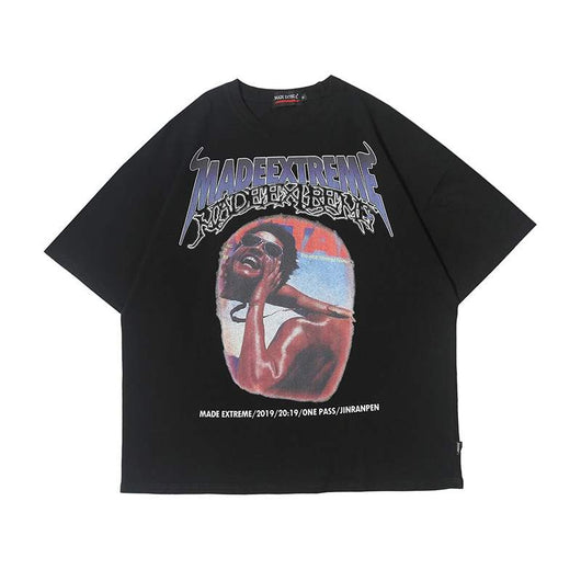 Camiseta Holgada Estampada para Hombre - Image 11