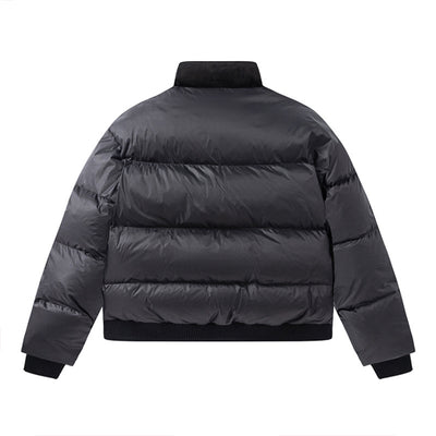 Chaqueta de Algodón Cálido con Costuras de Gamuza Unisex - Image 2