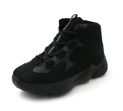 Zapatillas Deportivas Coreanas de Plataforma para Mujer - Estilo Alto y Casual