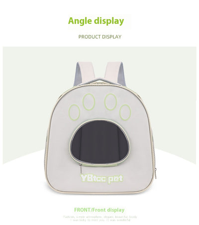 Mochila Transportadora Transparente para Mascotas con Doble Correa - Image 14
