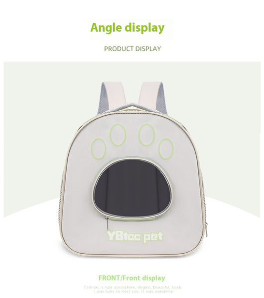 Mochila Transportadora Transparente para Mascotas con Doble Correa - Image 14