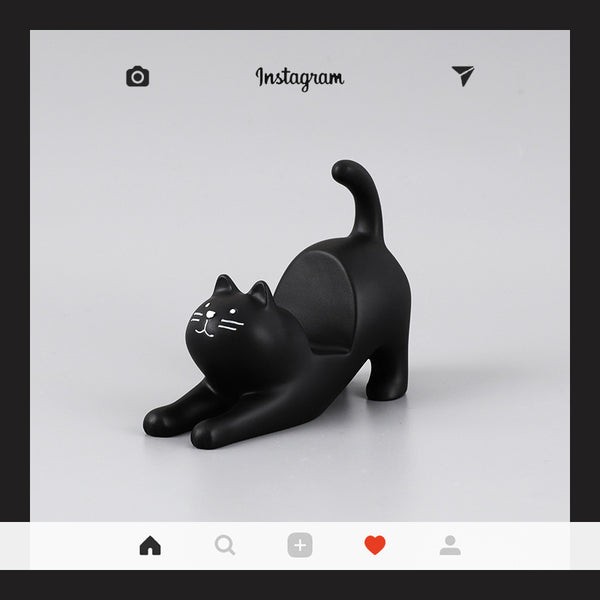 Soporte para TV con Diseño de Gato Estirándose - Image 12
