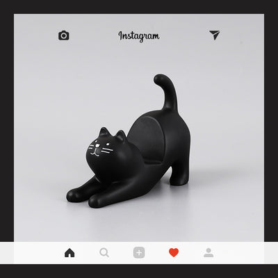 Soporte para TV con Diseño de Gato Estirándose - Image 12