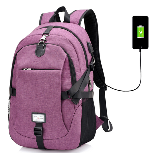Mochila Multifuncional Unisex con Carga USB para Viajes y Trabajo - Image 9