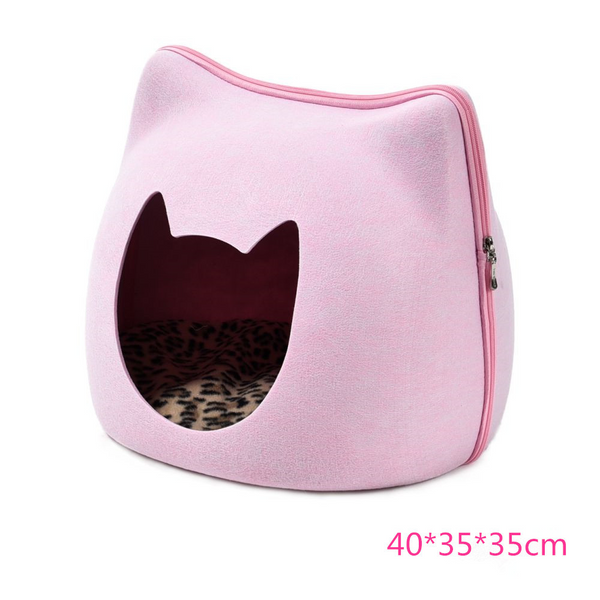 Cama Profunda para Gatos con Diseño Ergonómico
