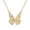 Collar Mariposa de Diamantes