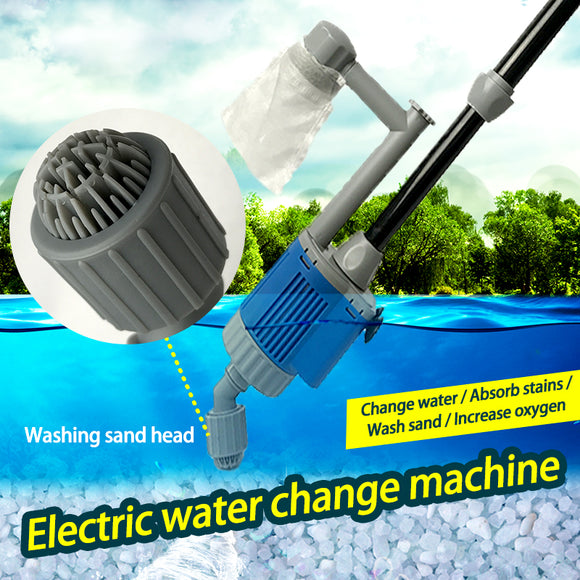 Limpiador Eléctrico de Grava para Acuarios