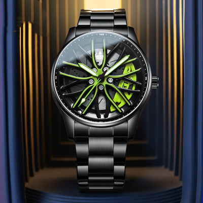 Reloj de Pulsera Hombre con Bisel Giratorio Resistente al Agua - Image 5