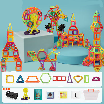 Bloques Magnéticos para Construcción Infantil - Set Educativo - Image 22