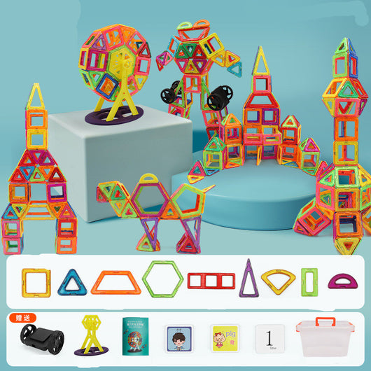 Bloques Magnéticos para Construcción Infantil - Set Educativo - Image 22