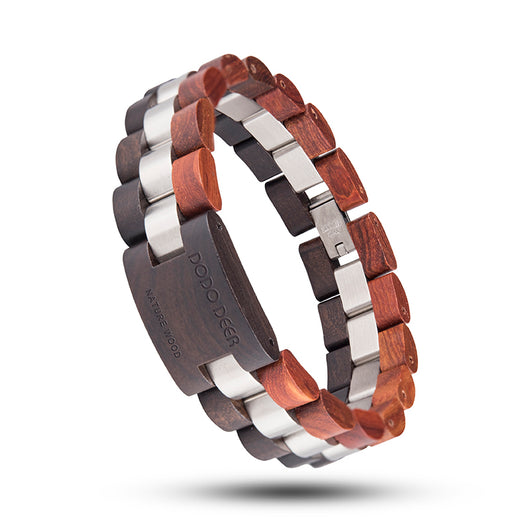 Pulsera de Madera de Sándalo con Lettering - Joya de Moda Artesanal - Image 21