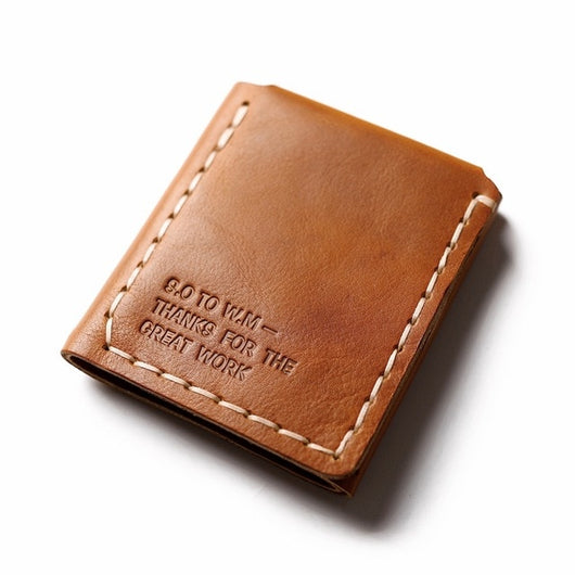 Billetera Retro Personalizada de Tres Pliegues - Image 2