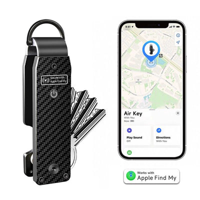Llavero Inteligente de Aleación de Aluminio con Localizador FindMy - Image 13