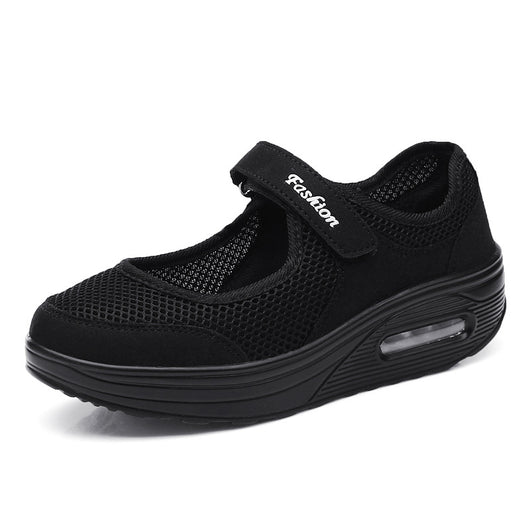 Zapatos Deportivos Acolchados para Mujer con Suela Gruesa Transpirable - Image 5