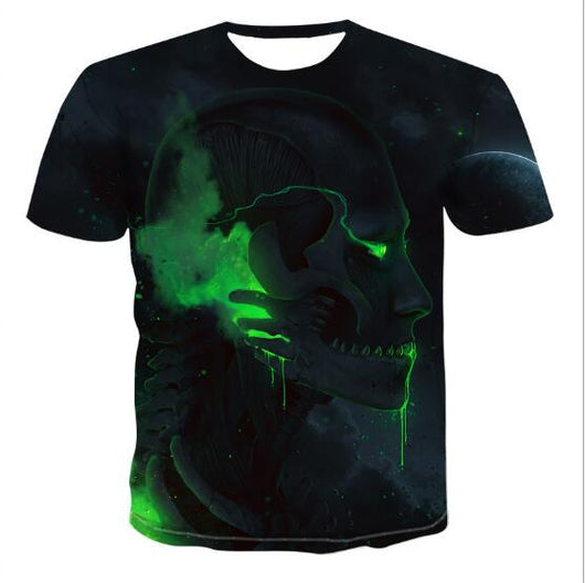 Camisetas 3D Calavera para Hombre - Diseño Impactante - Image 11