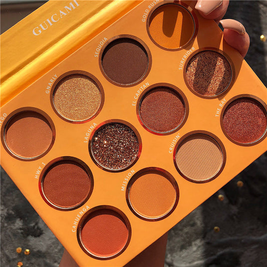 Paleta de Sombras Sunset California Love - 12 Colores