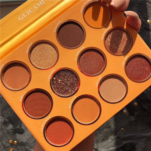 Paleta de Sombras Sunset California Love - 12 Colores