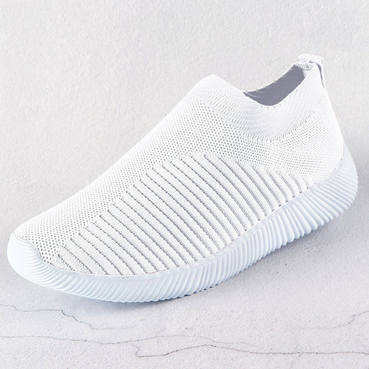 Zapatos Deportivos Tejidos para Mujer con Tela Elástica Transpirable - Image 14