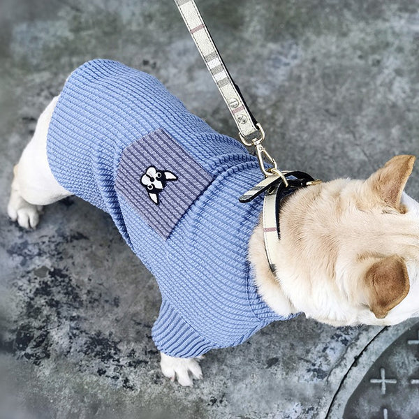 Playera para Perro con Bolsillos Contrastantes y Bordado - Image 13
