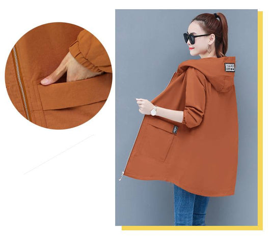 Abrigo Trinchera Talla Grande para Mujer - Estilo Plus - Image 4
