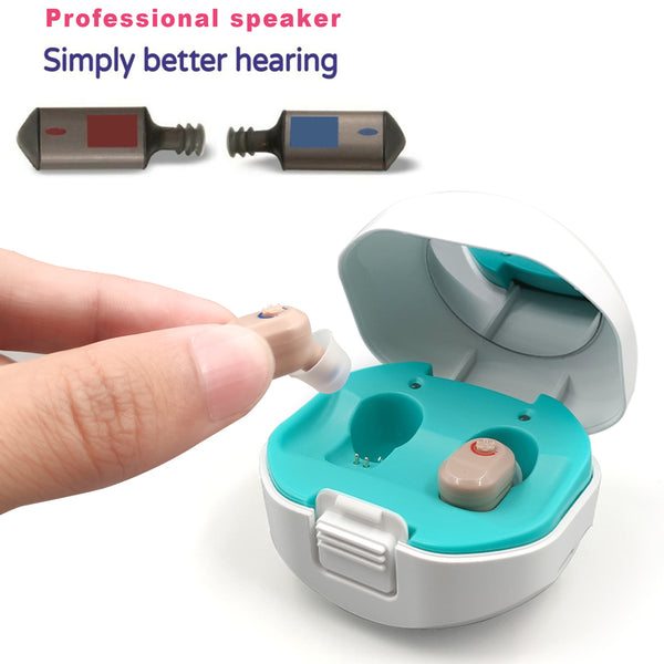 Audífono Invisible Inalámbrico para Adultos Mayores