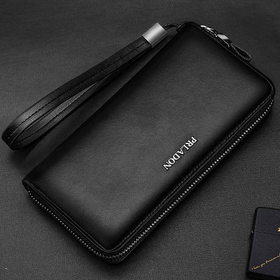 Billetera Hombre Cuero con Cierre Largo - Cartera Premium - Image 9