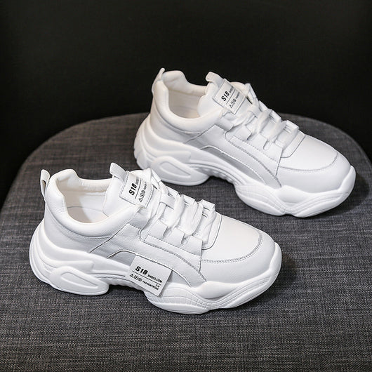 Tenis Casuales Plataforma para Mujer en Gamuza - Image 4