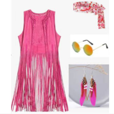 Chaleco de Gamuza con Borlas para Mujer - Image 20