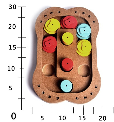 Juguete Puzzle Interactivo de Madera para Perros - Alimentador Multifuncional - Image 3