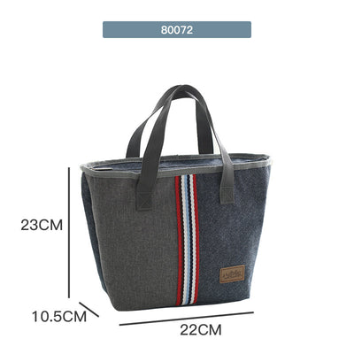 Bolsa Térmica Portátil Redonda para Almuerzo de Oficina - Image 23