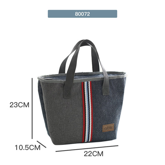 Bolsa Térmica Portátil Redonda para Almuerzo de Oficina - Image 23