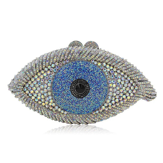 Bolso de Noche Diamante Ojo Elegante para Mujer - Image 11