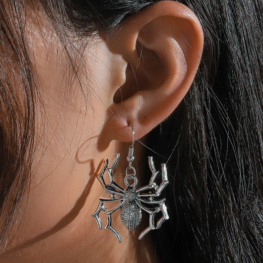 Aretes de Araña Retro en Aleación - Accesorios Halloween Insectos - Image 14