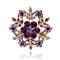 Fashion snowflake brooch AF079 C