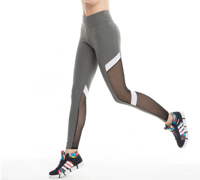 Leggings Deportivos de Cintura Alta con Malla Transpirable para Yoga - Image 5