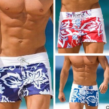 Pantalones Cortos de Playa Estampados para Hombre - Secado Rápido