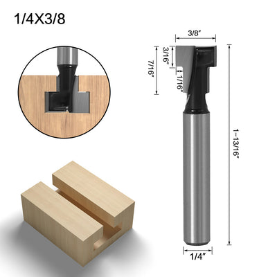 Fresa de Ojo de Cerradura 1/4" - Herramienta Profesional para Carpintería - Image 12