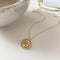 Still beautiful moment necklace Dorado