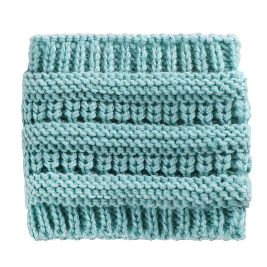 Gorro Tejido con Abertura para Coleta - Beanie Cálido para Invierno - Image 9