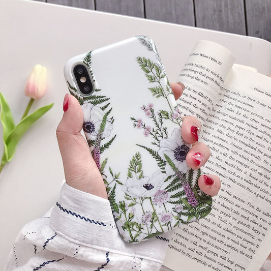 Funda Protectora para Celular Acuarela Antigolpes