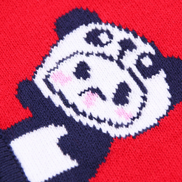 Cardigan para Niño Cuello V Abotonado Simple