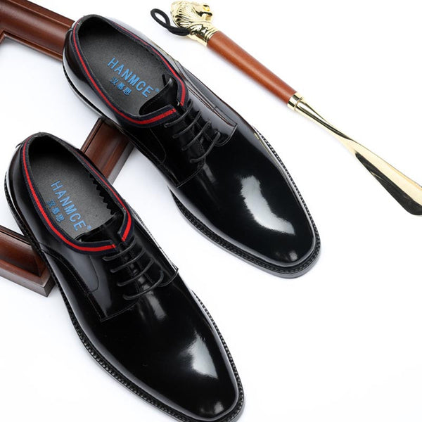 Zapatos de Cuero Premium para Negocios con Cordones