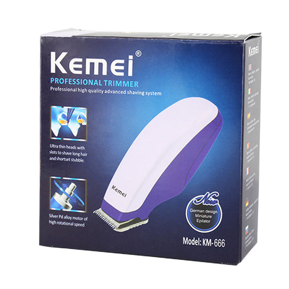 Cortapelo Kemei a Batería - Profesional y Portátil