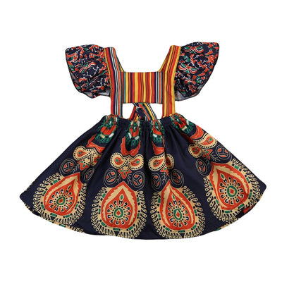 Vestido Jumpsuit Bebé Niña con Volantes y Estampado Floral