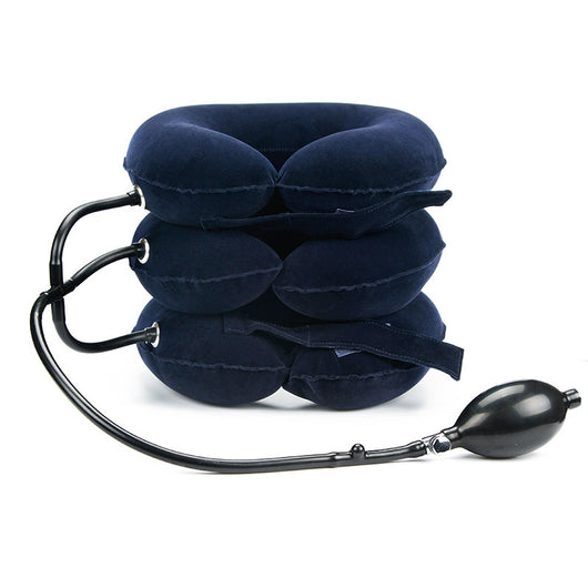 Dispositivo de Tracción Cervical Portátil de Tres Capas para Uso en Casa - Image 9