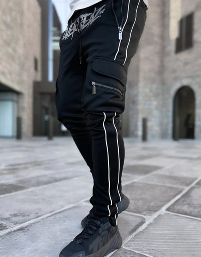 Pantalones Cargo Multi Bolsillo Hombre Athleisure - Image 10