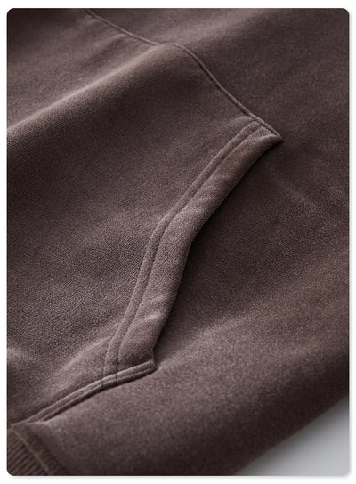 Sudadera Vintage Americana con Capucha y Efecto Desgastado Bayoneta - Image 17
