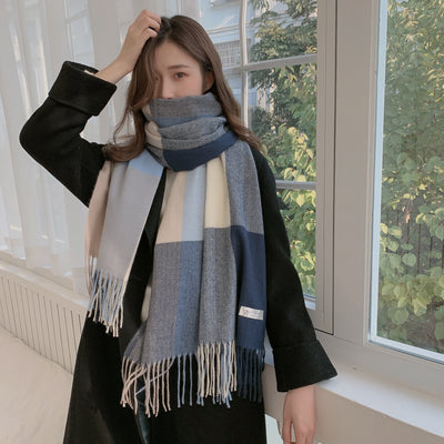 Bufanda Cashmere Cuadros para Mujer - Elegancia y Calidez - Image 27