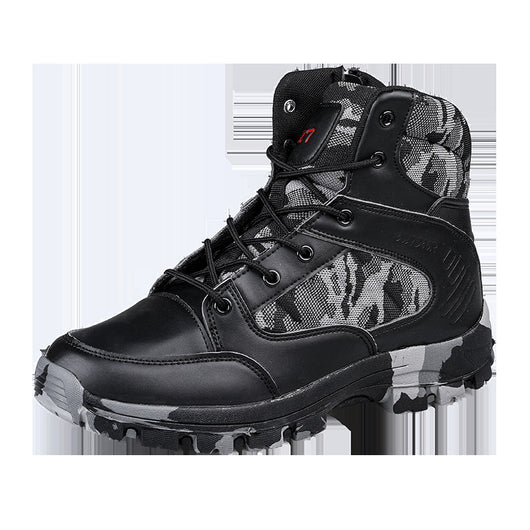 Botas de Senderismo Impermeables para Hombre - Diseño de Caña Alta - Image 5